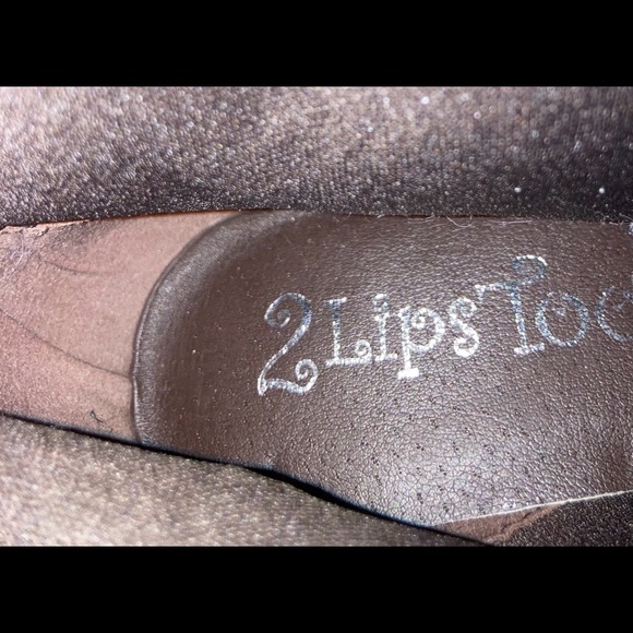 2 Lip Too Knee High Platform Boots - Picture 3 of 3